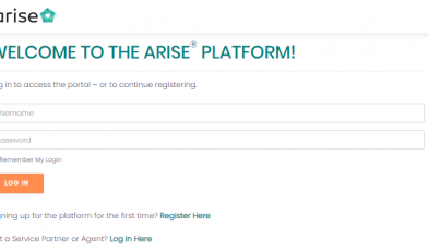 Arise Login guide