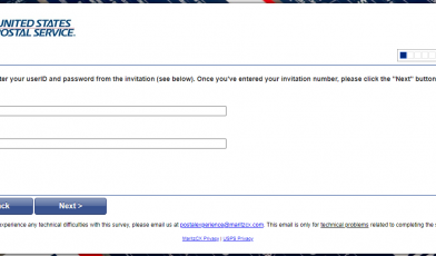 postalexperience login